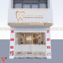 Thiết kế phòng khám nha khoa HT Smile của chị Hương tại Vĩnh Phúc